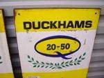 2 Duckhams Thermometers Enamel Signs  ------SA55