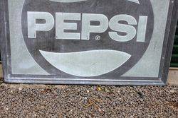 Embossed Pepsi tin Advertising Sign