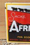 Afrikanda Tobacco Pictorial Enamel Advertising Sign