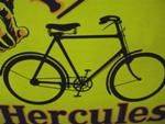 HERCULES CYCLE PICTORIAL ENAMEL SIGN           SA166