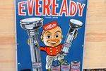 Eveready Pictorial Enamel Sign