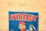 Eveready Pictorial Enamel Sign