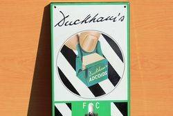 Duckhams Adcoids Advertising Thermometer 