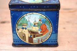 ARRIVING NOV Antique Pictorial Motoring Tin