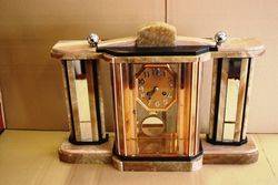 ARRIVING DEC Various Art Deco Marble Clocks