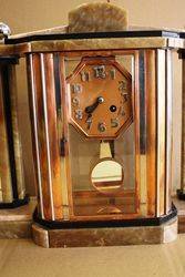 ARRIVING DEC Various Art Deco Marble Clocks