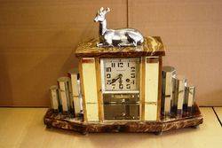 ARRIVING DEC Various Art Deco Marble Clocks