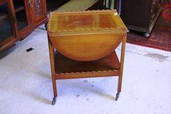 Early C20th Drop Side Tea Trolley#