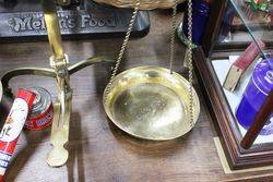 19th Century Brass Avery Beam Scales