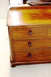 Mahogany 4 Drawer Chest