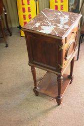 Marble Topped Pot Cupboard