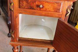 Marble Topped Pot Cupboard