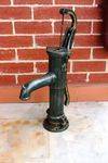 Small Cast Iron Antique Style Well Pump.