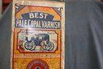 Antique Pictorial London Varnish Tin.