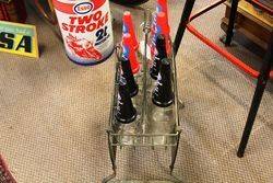 Esso Double Sided 8 Oil Bottle Rack