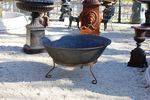 Large Cast Iron Fire Pit