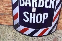 ARRIVING NOV A Genuine Barbers Enamel Sign