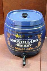 Amontillado Sherry Porcelain Dispenser