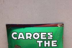 Caroes The Convex Enamel Sign