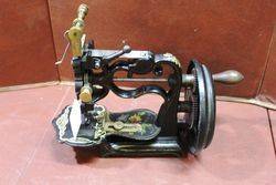 Antique New England Short Version Sewing Machine C1865