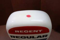 Original Regent Regular Glass Petrol Pump Globe