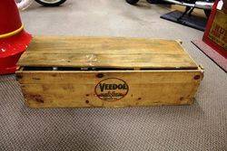 Veedol Oils Wooden Packing Crate.#