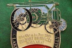 95th Lake Goldsmith Steam Rally Car Badge