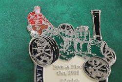 96th Lake Goldsmith Steam Rally Car Badge