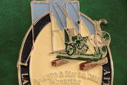 97th Lake Goldsmith Steam Rally Car Badge