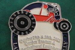 98th Lake Goldsmith Steam Rally Car Badge