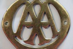 AA Auckland New Zealand Car Badge 