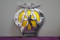 AA Car Badge 