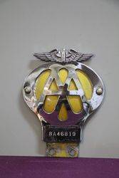 AA Car Badge 