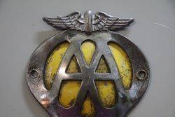 AA Car Badge 