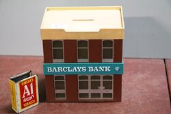 A Classic Barclays Bank Plastic Money Box