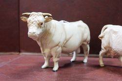 A Fine Pair Of Porcelain Beswick Figures