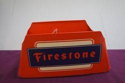 A Firestone Tyres Garage Forecourt Type Stand 