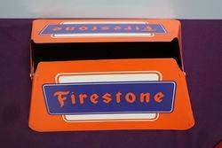 A Firestone Tyres Garage Forecourt Type Stand 
