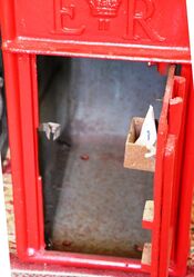 A Genuine Vintage British Post Box 