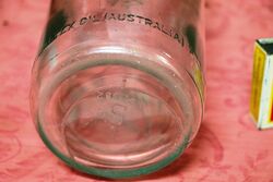 A Good Vintage Caltex One Quart Oil Bottle