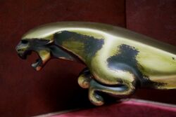 A Jaguar Showroom Leaper with Bronze Finish