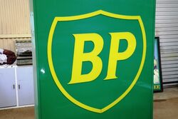 A Large Vintage BP Acrylic Double Sided Light Box  