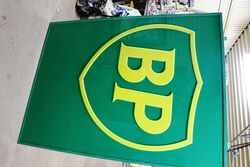 A Large Vintage BP Acrylic Double Sided Light Box  