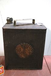 A Lovely Original Shell 2 gallon Running Board Fuel Can