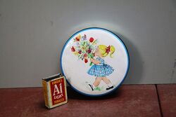 A Lovely Retro Pictorial Sweets Tin