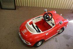 A Mercedes 300SL Style Child Car