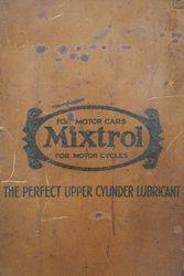 A Mixtrol Upper Cylinder Lubricant Tapeling Metal Two Door Cabinet 