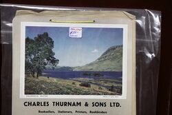 A Pictorial Calendar Showcard Produced for Charles Trunam and Sons 1953