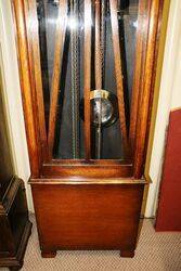 A Quality Art Deco Dome Top Longcase Clock 