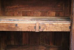 A Rare Antique French Well Carver Armoire 